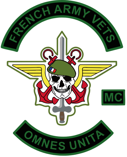 Logo French Army Vets MC